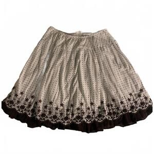 Vintage Joe Banbasset polka dot skirt